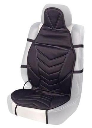 Накидка на сидіння. zl8266 bk (117x50см) з підігр. високий/пер...