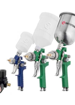 Hvlp steel prof kit фарбопульт 1.7 мм з дод. форсункою 1.4 мм,...