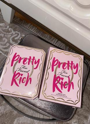 Too faced pretty rich палетка тіней💕4 фото