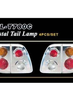 Фари-стоп toyota l/c 100 98-04 led/crystal 4 шт. dlaa ctl-t780c