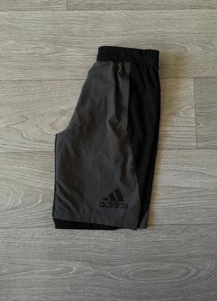 Adidas climalite спортивные мужские шорты1 фото