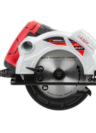 Пила дискова 1500 вт, 5800об/хв, кут 90-45, глибина розпилюван...