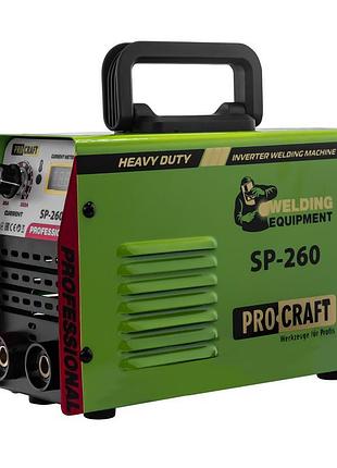 Інверторний зварювальний апарат procraft sp-260