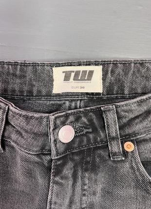 Шорти подовжені джинсові tally weijl 34-36 розмір3 фото