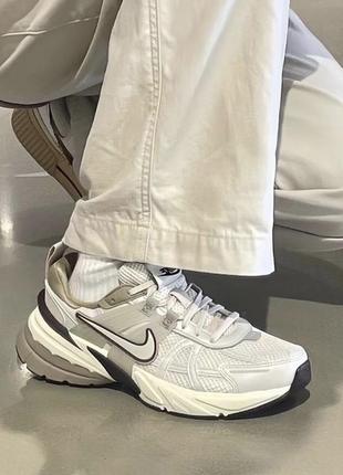 Найк рантек лайт кроссовки кожаные nike runtek light arewood brown