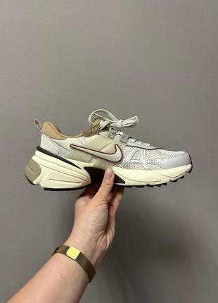 Найк рантек лайт кроссовки кожаные nike runtek light arewood brown3 фото