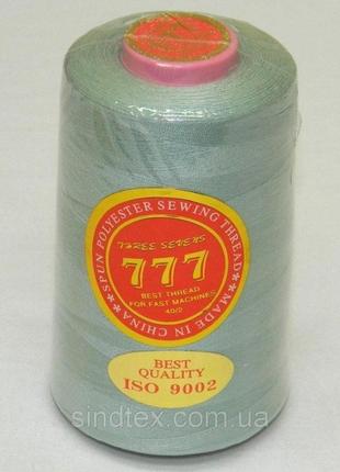 113 нитки "777" швейные цветные 40/2 4000ярдов (от 6 бобин) (6-777-113)1 фото