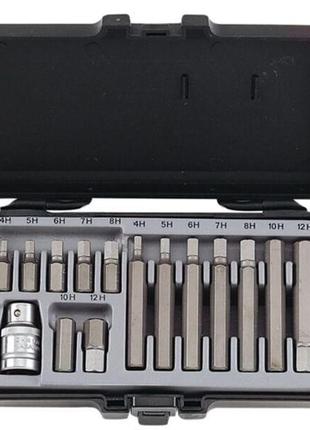 Набір біт 1/2" 6-гр. 15 пр. (4155 force)