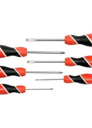 Набор отверток "sl", "philips" ph. набір 6 шт., yt-25965 yato