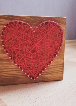 Декор-картина в стилі string art (стринг арт) подарунок