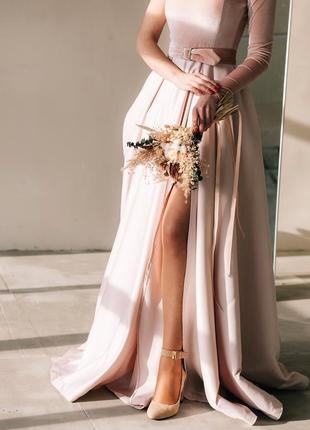 Вечернее выпускное платье