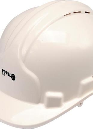 Каска для захисту голови біла, 74190 vorel