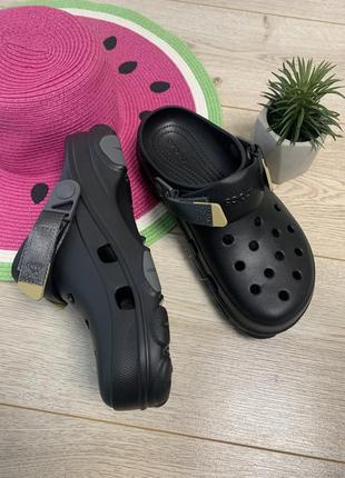 Крокси crocs classic all terain clog black 206340-001