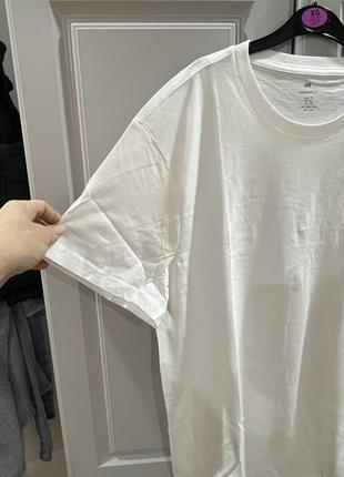 Базовые белые футболки h&m3 фото