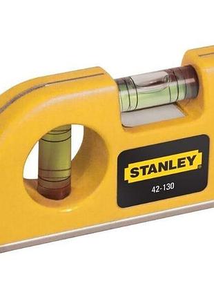 Рівень кишеньковий l = 8,7 мм, 2 капсули, 0-42-130 stanley