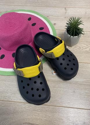 Крокси crocs classic all terain clog navy 206340-4lh1 фото