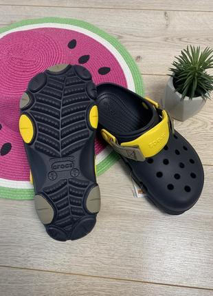 Крокси crocs classic all terain clog navy 206340-4lh2 фото