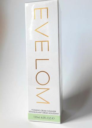 Eve lom foaming cream cleanser