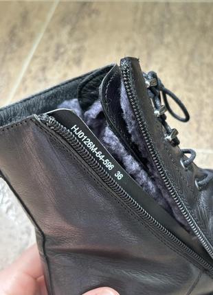 Зимові черевики чорні estro6 фото