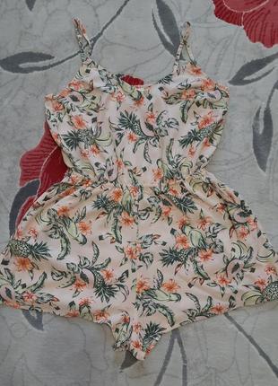 Літній комбінезон для дівчинки, ромпер.