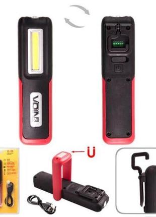 Переноска "voin" vl- 99, 3w-cob+3w xpe/акб1200mah/магніт/інд. ...
