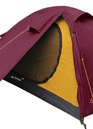 Палатка двухместная terra incognita platou 2 alu вишневая