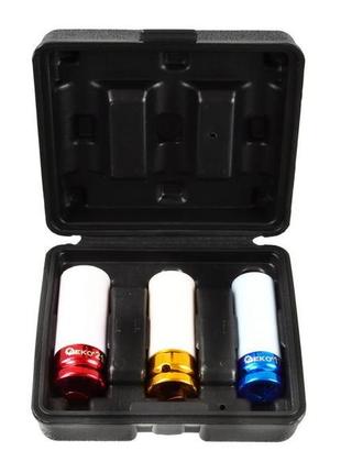 Набір головок ударних 17 мм 19 мм 21 мм, geko g10510