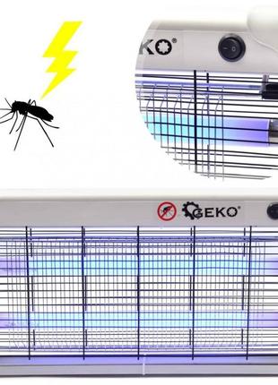 Уф лампа для знищення комах 30 вт (60 кв.м.), geko g80490