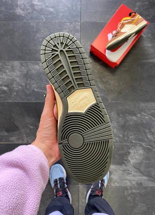 Nike sb dunk × air jordan 6