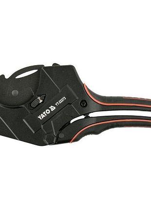 Труборіз для пвх труб max ø63 мм, алюмінієвий корпус, ручка ab...