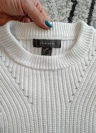 Красивый вязаный свитер4 фото