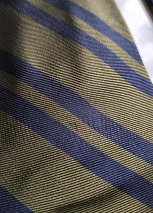 Класична краватка галстук в смужку barba napoli5 фото