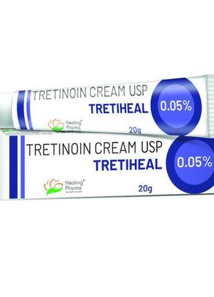 Третиноін крем 0.05% tretiheal cream 0,05% індія1 фото