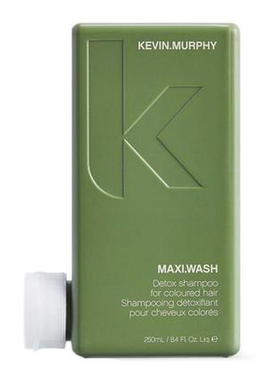 Детоксикаційний шампунь kevin.murphy maxi.wash для фарбованого...