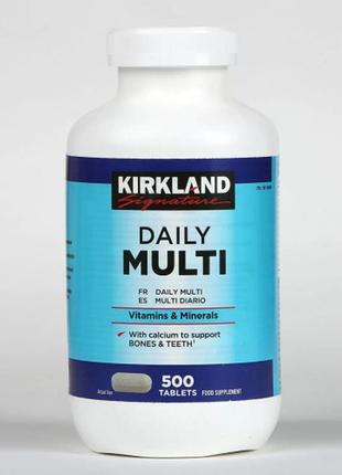 Kirkland daily multi загальнозміцнюючий повний комплекс вітамі...2 фото