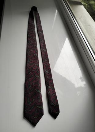 Вузька краватка галстук corneliani3 фото