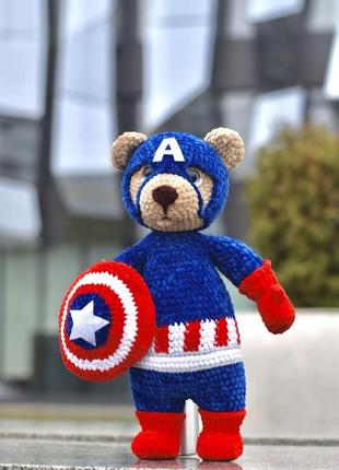 Мишко супергерой капітан америка1 фото