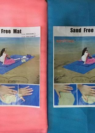 Покривало пляжне анти пісок sand free mat 2х1,5 м4 фото