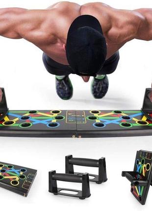 Платформа functional push up тренажер для віджимань дошка 14в11 фото