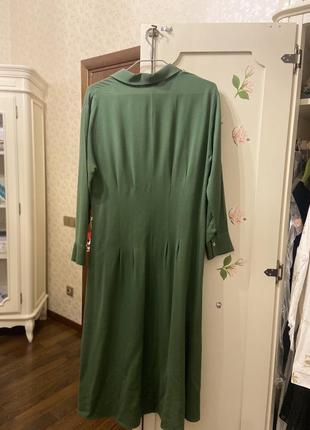 Зелена сукня massimo dutti2 фото