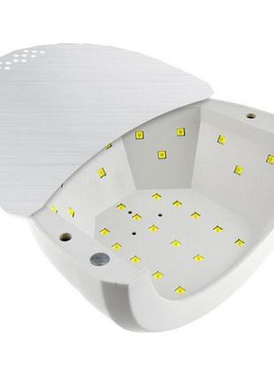 Лампа для нігтів sunone 48w uv/led white6 фото