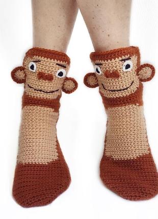 Носки-обезьяны