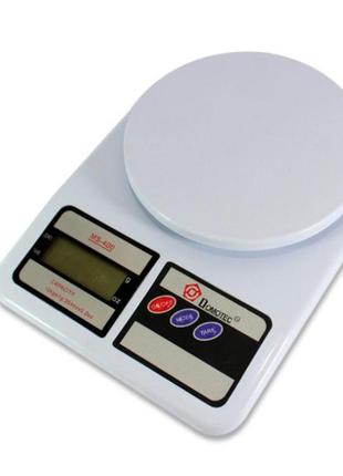 Електронні кухонні ваги acs ms 400 до 10kg domotec до 10 кг