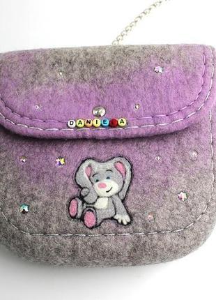 Дитяча повстяна сумка dani