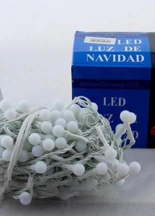 Світлодіодна гірлянда xmas led 100 ww-6-1 теплий білий