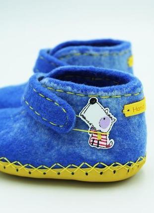 Войлочные пинетки детские "давидка" от 10 см и более