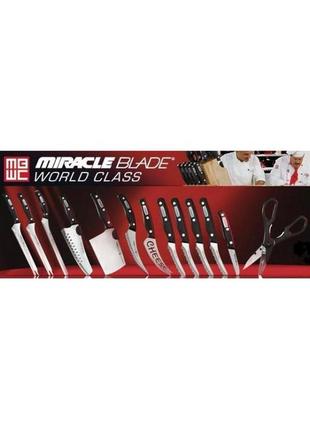 Набір професійних ножів miracle blade world class7 фото