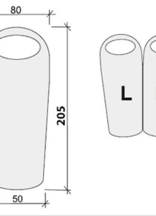 Спальний мішок terra incognita siesta regular 200 right2 фото