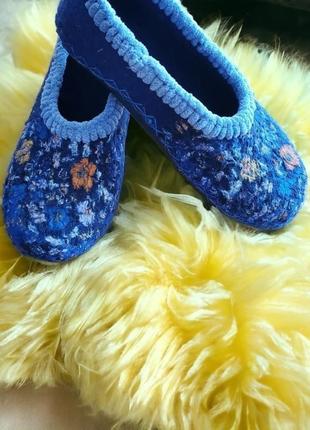 Войлочные тапки "buonasera"1 фото