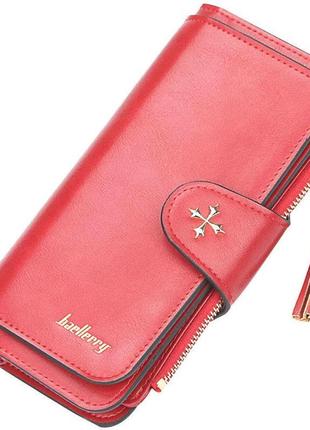 Жіночий гаманець baellerry n2341 red, портмоне колір червоний....